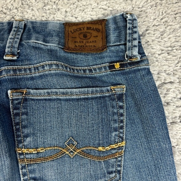 Lucky Brand Jeans Womens 0 The Sweet Jean Straight Classic Regular Wash Basic - Picture 4 of 5